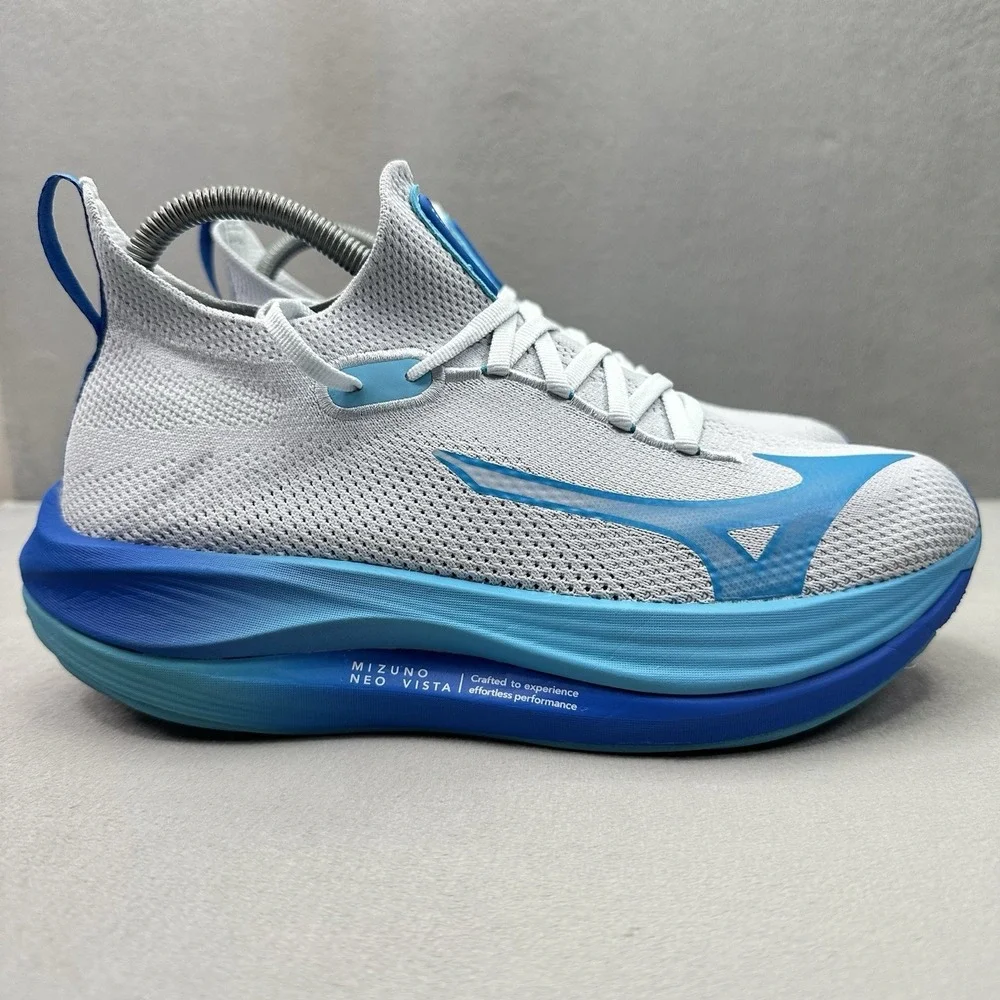 Mizuno Neo Vista Womens Size 9 Shoes Plein Air River Blue Running Comfort